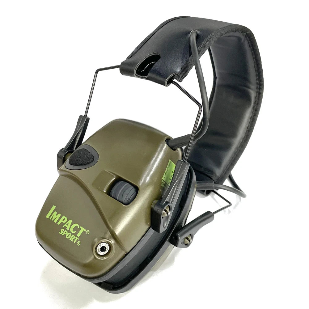 Casque anti-bruit électronique tactique pour le tir, sports de plein air, amplification du son, protection auditive pour la chasse, NRR 22dB