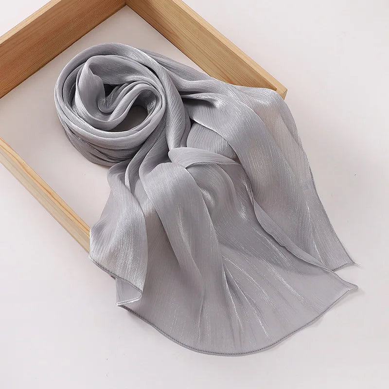 Hiyabs de gasa de primera calidad para mujer, velo turbante suave y largo, bufandas musulmanas, chales hiyab, cubierta para la cabeza islámica, accesorios de Ramadán