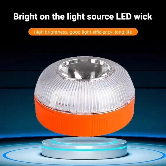 Car Emergency Beacon, 2 Lighting Modes, Battery Version, Induction Strobe, Flashing Warning Light