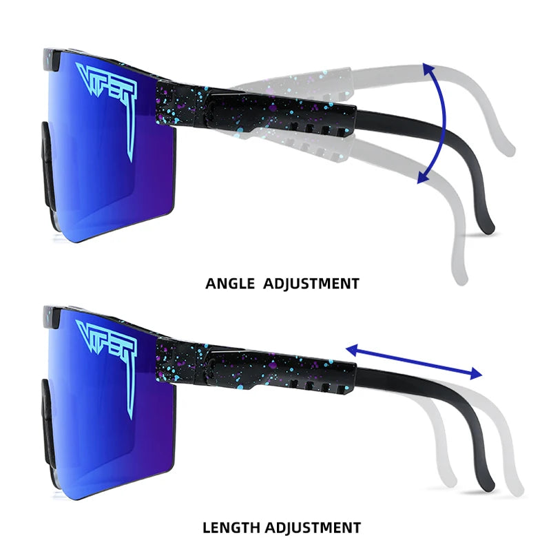 Lunettes Cyclisme UV400 — Randonnée Baseball Softball Sport Extérieur