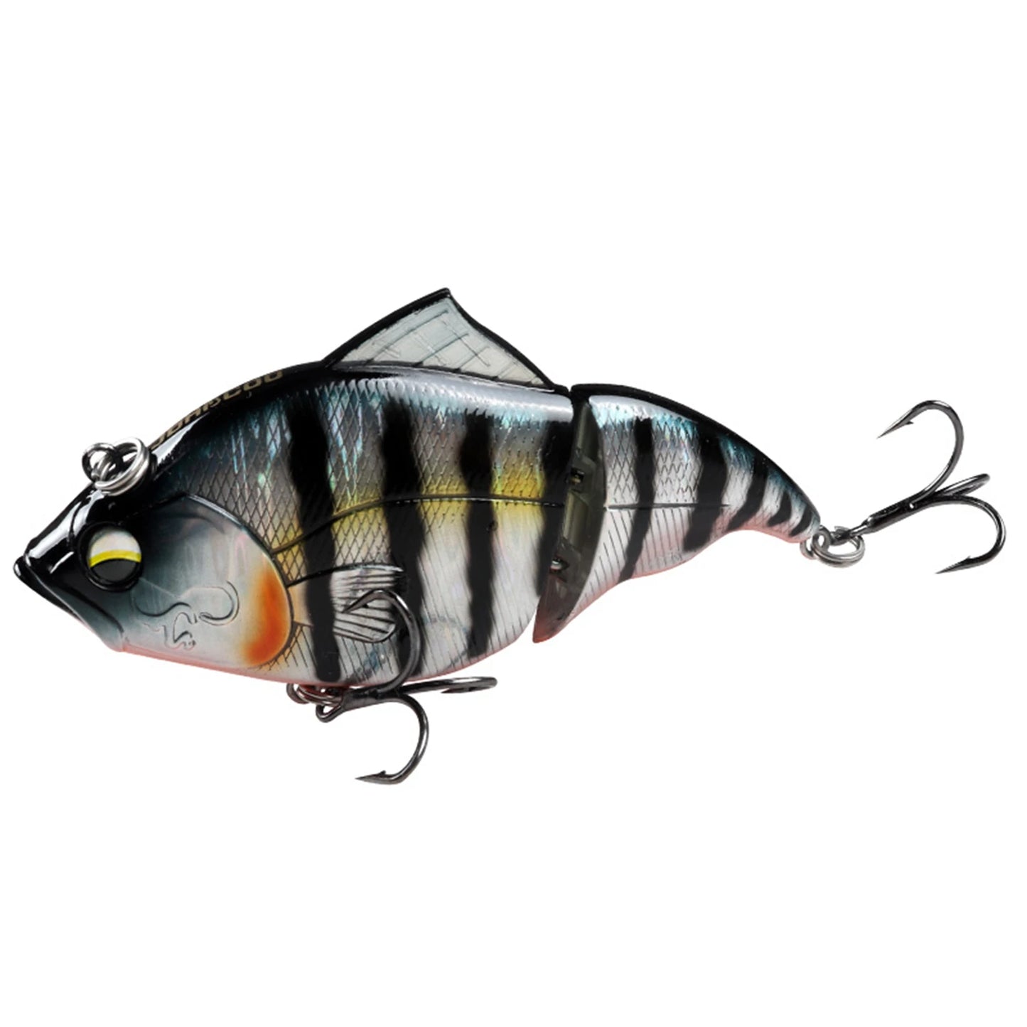 JOHNCOO 115mm coulant VIB leurre de pêche sans lèvres manivelle artificielle flottant dur appât brochet bar matériel de pêche