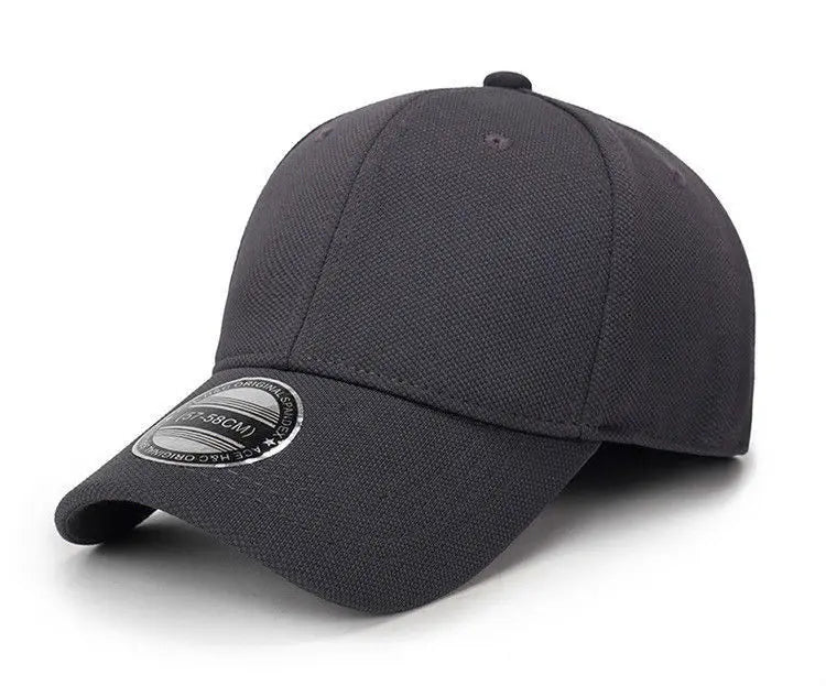 Casquette de baseball ajustée — sports plein air, golf, femmes, hommes, hip hop, snapback, visière