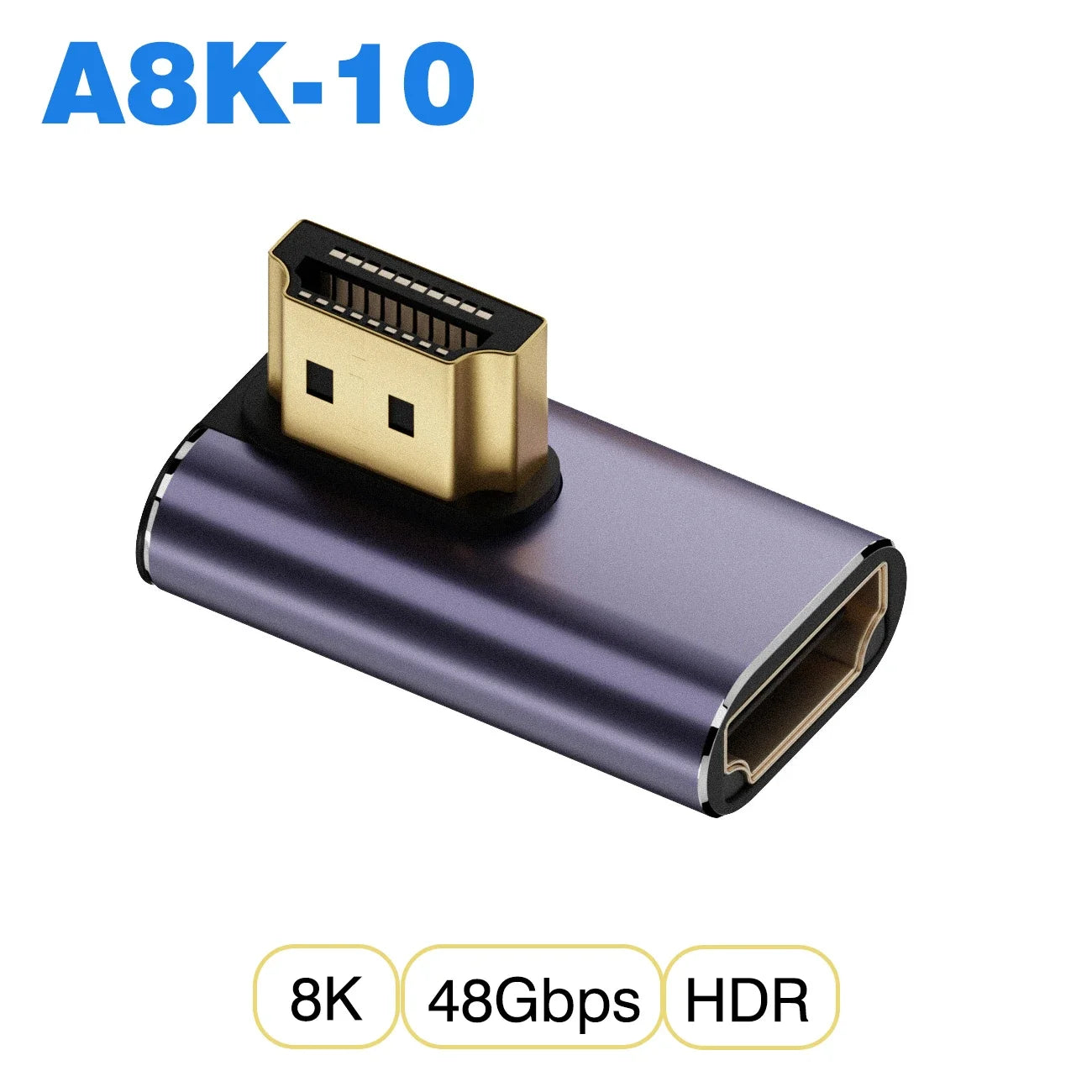 Mini/Micro HDMI to HDMI 2.1 48Gbps 8K60HZ 4K120HZ Converter for Projector HDTV PS4 PS5 Laptop