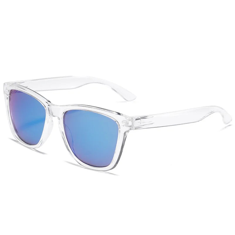 Lunettes de soleil polarisées rétro hommes et femmes — vision nocturne, UV400, claires