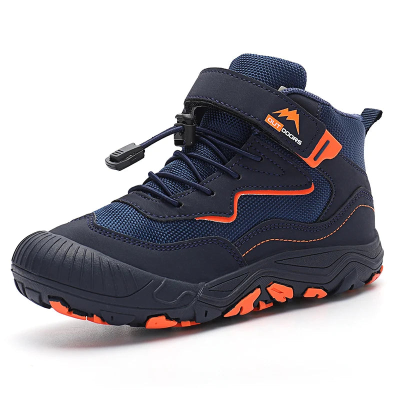Bottes de Randonée Enfant Antidérapantes Anti-Choc — Fille & Garçon EU 27–36