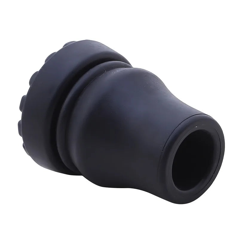 Bâton de marche antidérapant 16-22mm, béquille, coussinets inférieurs, protection d'escalade, randonnée, trekking, pointe de poteau, 1/4 pièces