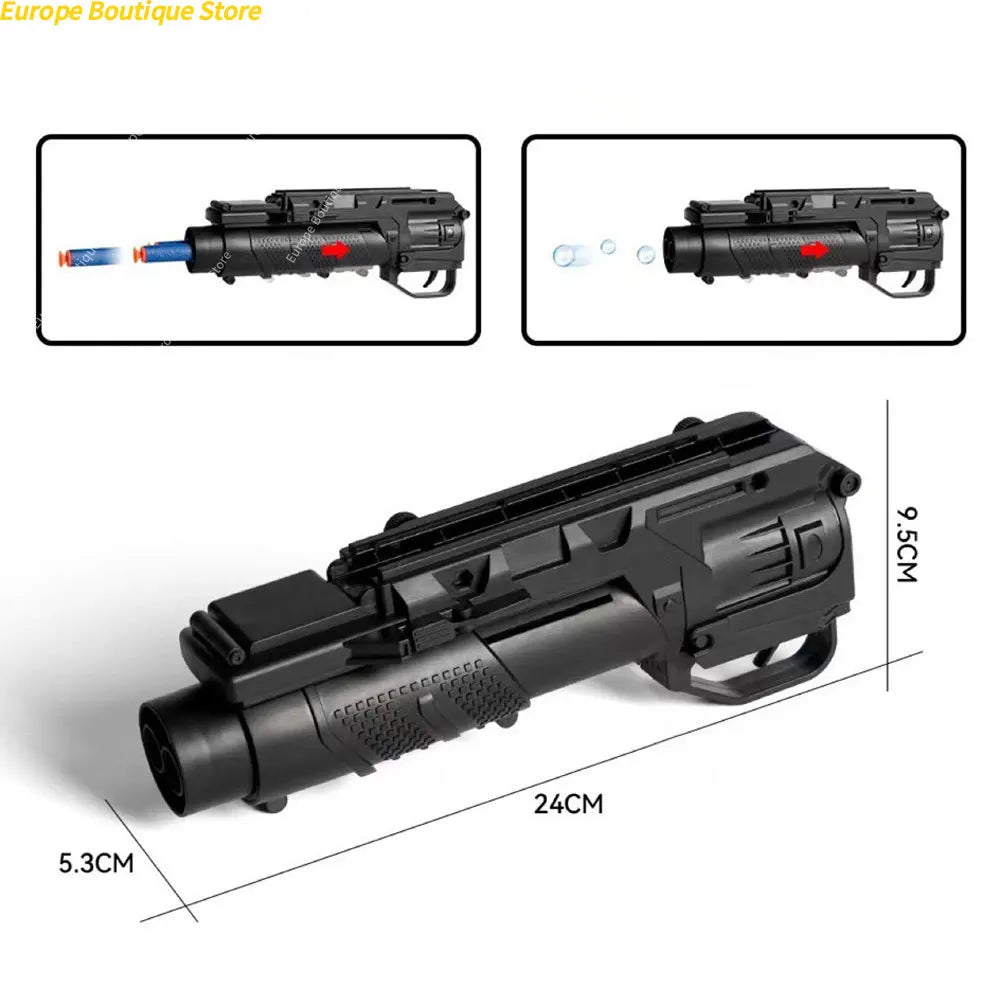 Sports de plein air M203 boules de Gel lanceur de Grenade M416 mousse balle molle 20mm bricolage vers le bas suspendu CS jouet accessoires QG811