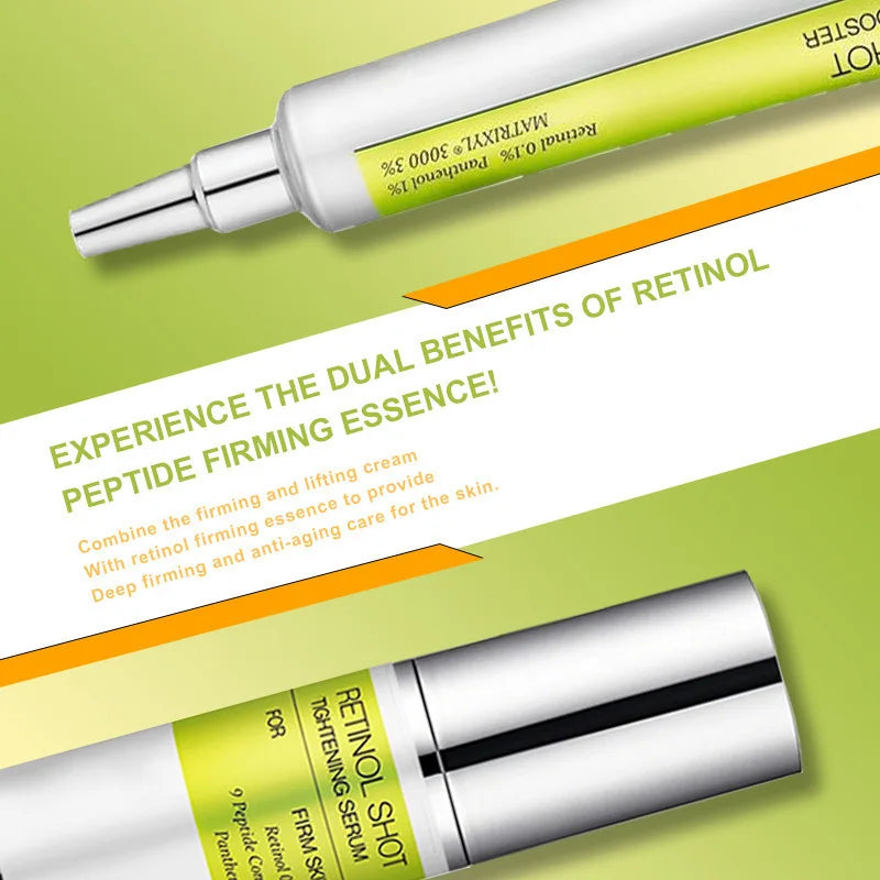 Sérum Rétinol Coréen Raffermissant — Crème Yeux Hydratante Anti-Cernes