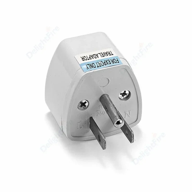 Universal Multi-function KR AU UK US to EU Power Plug Adapter Type E/F France Spain Travel AC Adapter Socket