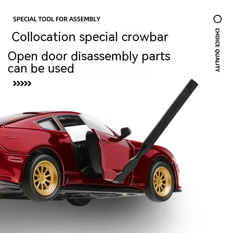Modèle voiture alliage 1:43 muscle car personnalisable — collection, amateurs, cadeau