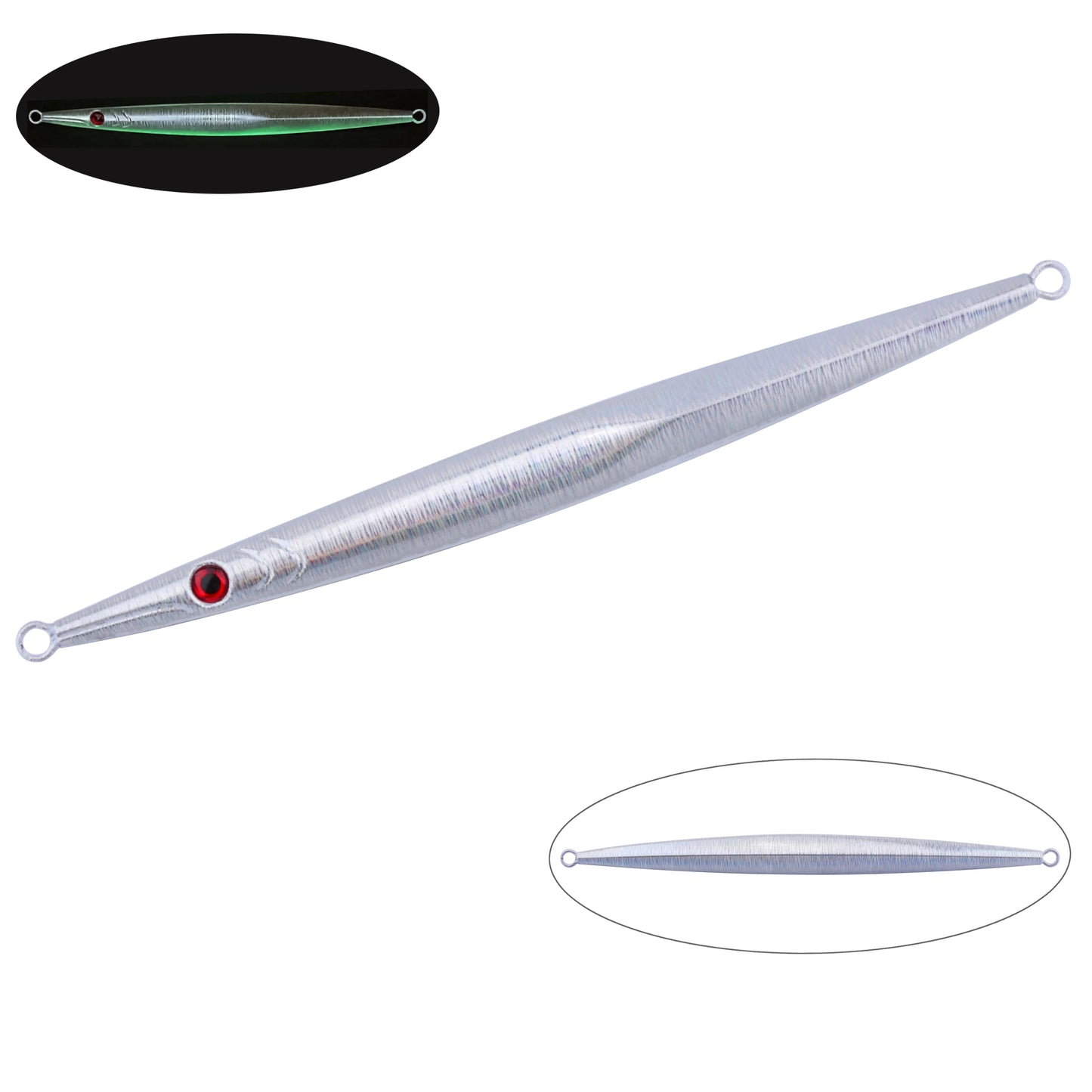 1PC Leurre de pêche à la jigging en métal, appât dur à descente rapide, 60/80/100/200/250/300G, lancer en eau salée, rivage, pour thon, bar