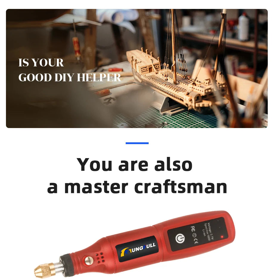 Minitaladro eléctrico USB, bolígrafo de grabado inalámbrico, recargable, herramientas Dremel, herramienta rotativa, taladro de mano inalámbrico, minipulidora