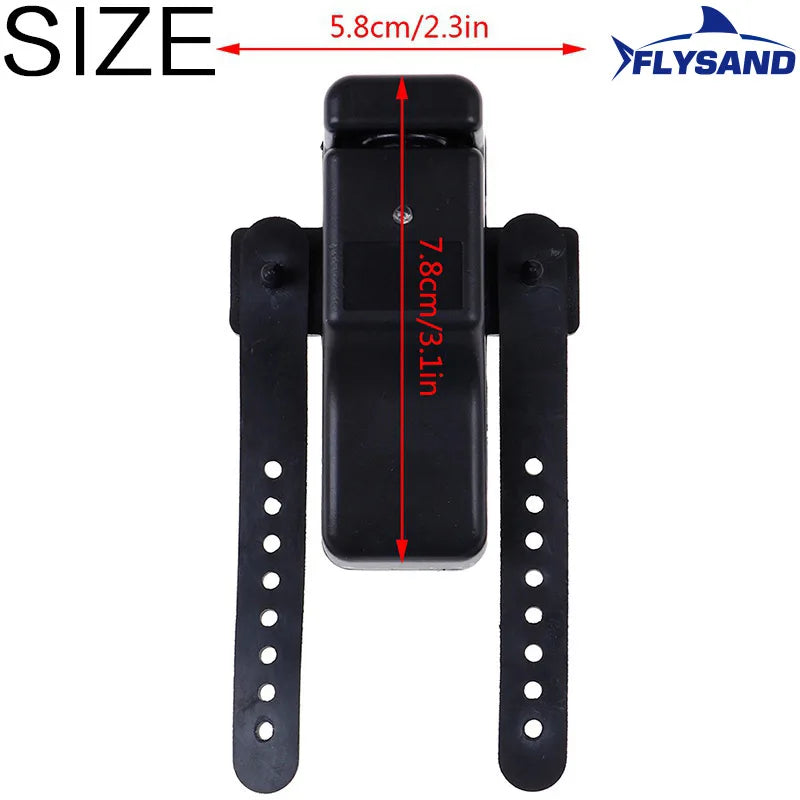 FLYSAND pêche à la carpe alarme de morsure numérique électronique LED cloche de pêche alerte indicateur de morsure bande sur la canne accessoires de pêche