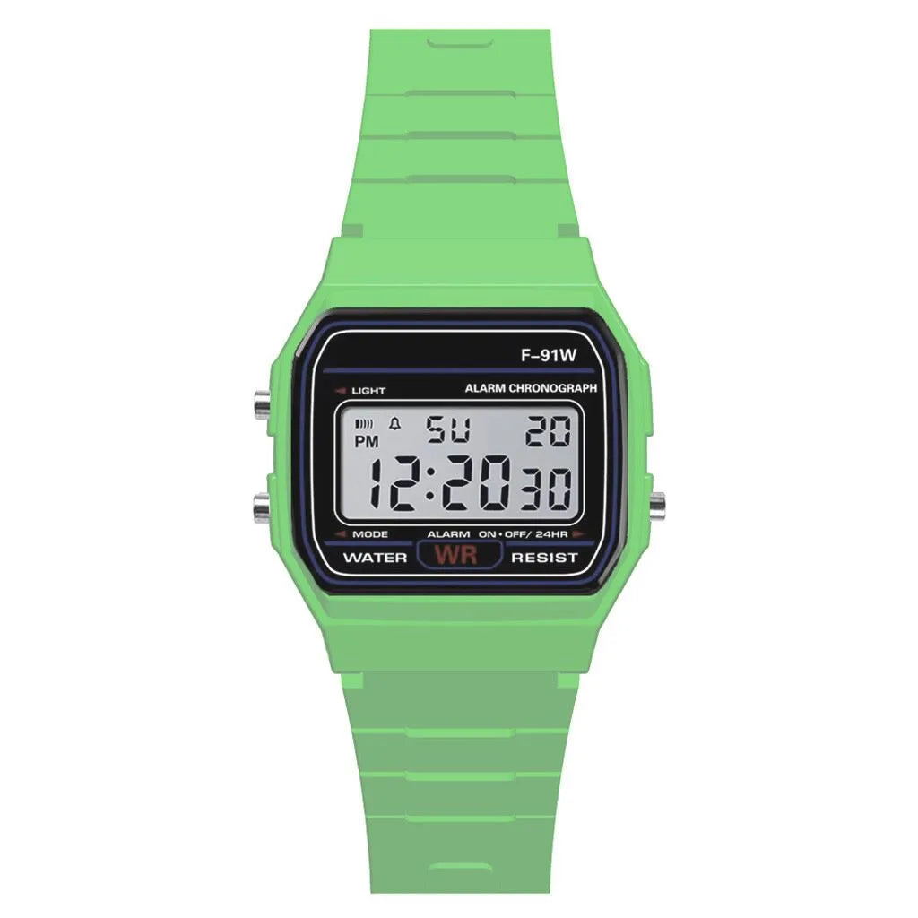 Montre Militaire Analogique Numérique LED Étanche — Sport Alarme Homme Femme
