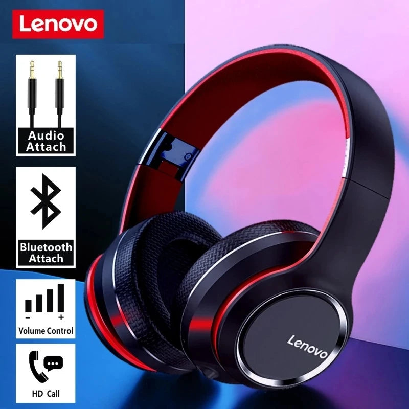 Casque Bluetooth sur-oreille pliable — suppression du bruit, HIFI stéréo, sans fil, jeu, ordinateur