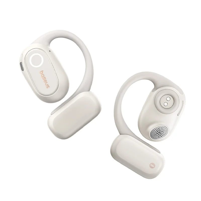 Écouteurs Sans Fil Sport Oreille Ouverte Bluetooth 5.4 — Crochets, Grandes Basses, 60h
