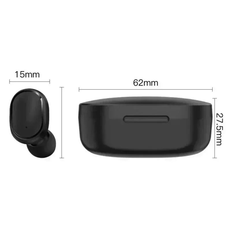Écouteurs Bluetooth sans fil TWS antibruit — avec microphone, casque