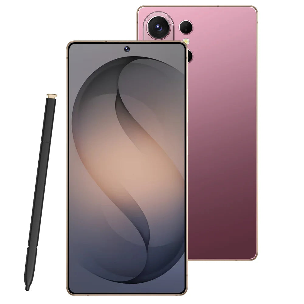 Smartphone Original 2026 pour S26 Ultra 5G 7.3HD AI 8 cœurs Double SIM 16G+1TB Téléphone Portable Android Débloqué