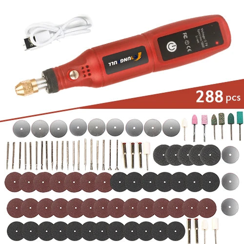 Minitaladro eléctrico USB, bolígrafo de grabado inalámbrico, recargable, herramientas Dremel, herramienta rotativa, taladro de mano inalámbrico, minipulidora