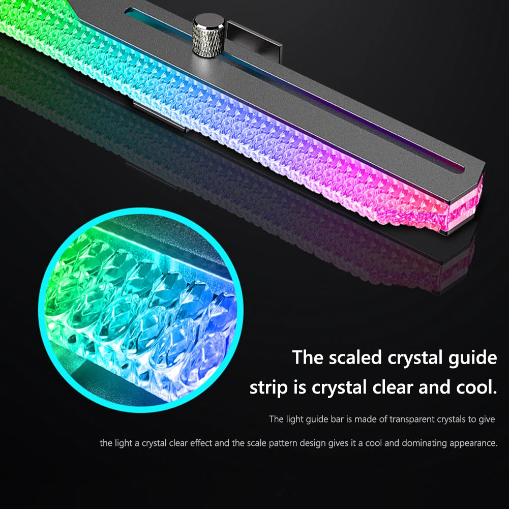 COl'hyMOON-Support de carte vidéo pour ordinateur, support GPU horizontal GT8, support de boîtier PC, kit de refroidissement, 5V ARGB