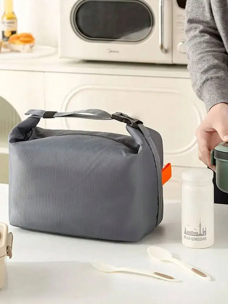 Sac à déjeuner boîte à déjeuner isolée, petits conteneurs à déjeuner isothermes étanches, sacs réutilisables de grande capacité pour le travail, les voyages