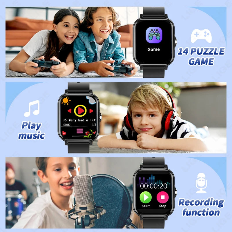 Nouvelle montre intelligente pour enfants avec 20 Modes de Sport podomètre moniteur de sommeil enfants montres de Sport cadeau d'anniversaire jouet cadeau pour filles garçons
