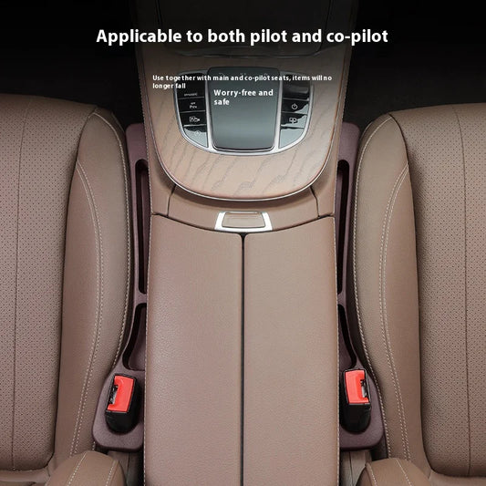 Productos creativos y prácticos para interiores de automóviles: tapón espaciador para asientos de coche, tira antifugas, caja de almacenamiento multifuncional