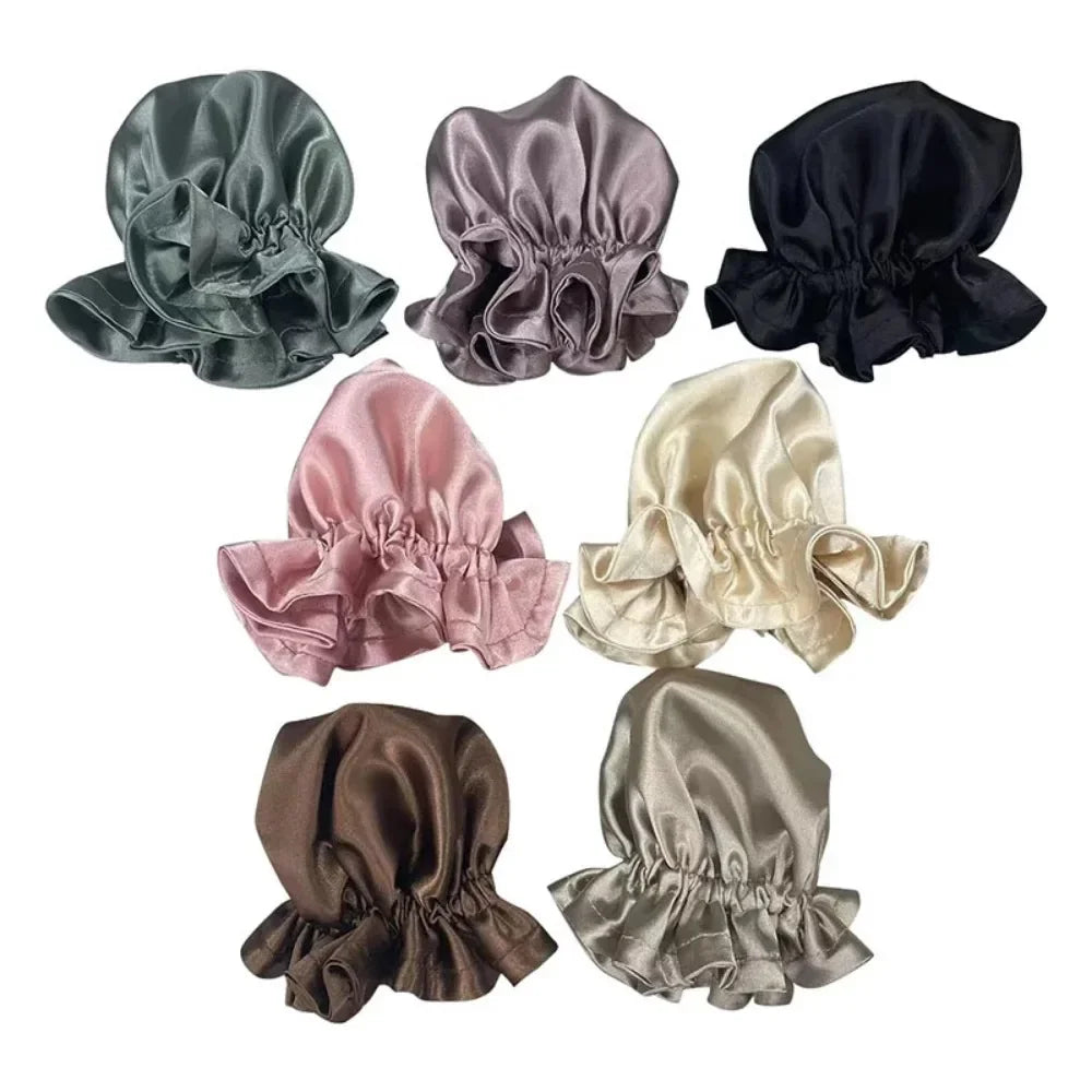 Lot de 2/4/6 pièces : Kit de bouclage sans chaleur en satin, bigoudis doux pour boucles de nuit, pour dormir, pour des boucles sans chaleur, bonnet de nuit pour boucles