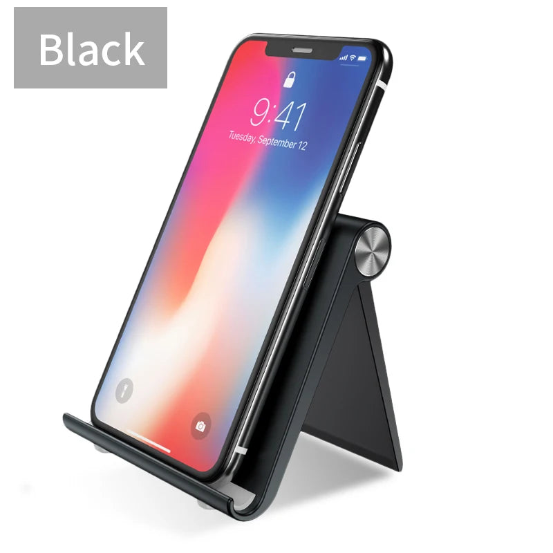 Phone Holder Smartphone Holder Mobile Tablet Stand for iPhone 14 13 Desktop Cell Phone Holder Portable Phone Stand