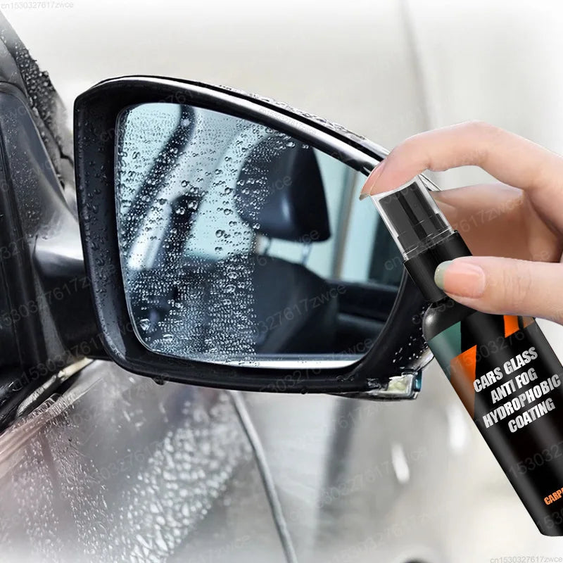 Car hydrophobic spray, car anti-rain coating, hydrophobic glass, anti-rain liquid, windshield mirror mask, automotive chemical age