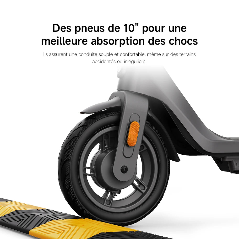 Trottinette Électrique — Pneus 10", 25 km/h, Moteur 300W, Conduite Confortable