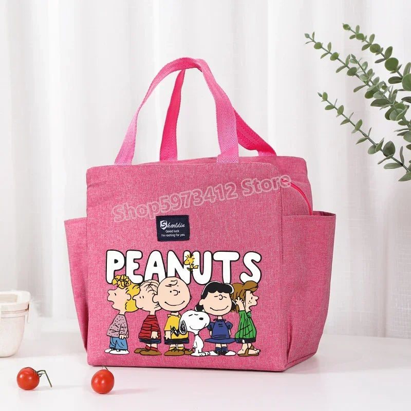 Sac isotherme portable pour déjeuner et boissons — mignon, thermique, pique-nique, cadeau enfants