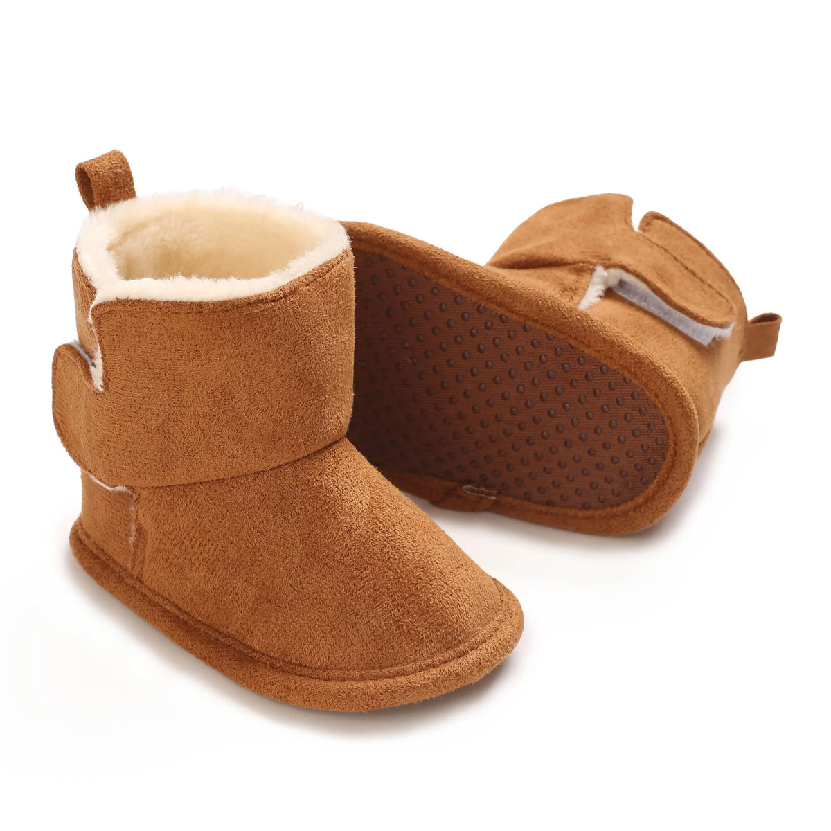 Bottes de Neige Bébé Hiver Velcro Antidérapantes — 0 à 18 mois