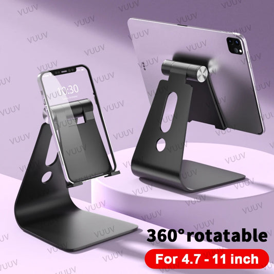 Soporte de tableta ajustable de metal para iPad, soporte universal de escritorio para teléfono, tableta de 7 a 11 pulgadas Oneplus Xiaomi Redmi Lenovo