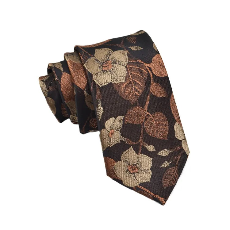 35 Styles hommes cravates en soie Jacquard point Floral 8 cm cravate accessoires usage quotidien chemise costume cravate cadeaux de fête de mariage cravate