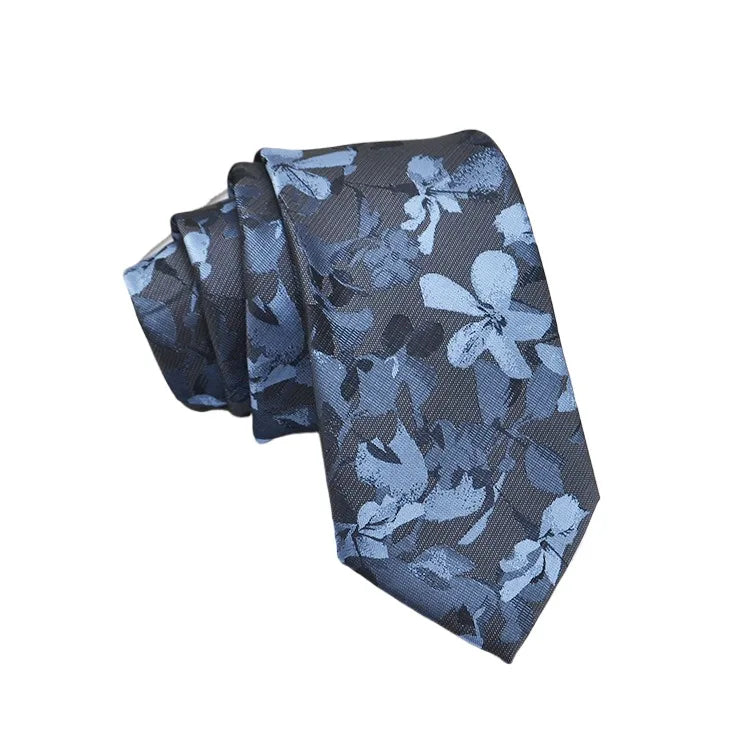 35 Styles hommes cravates en soie Jacquard point Floral 8 cm cravate accessoires usage quotidien chemise costume cravate cadeaux de fête de mariage cravate