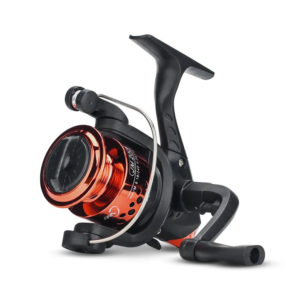 Moulinets de pêche Spinning 5.2:1 roue en plastique moulinet de pêche leurre roue navire appât coulée pêche volante à la traîne