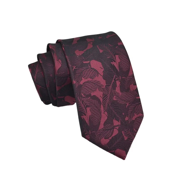 35 Styles hommes cravates en soie Jacquard point Floral 8 cm cravate accessoires usage quotidien chemise costume cravate cadeaux de fête de mariage cravate