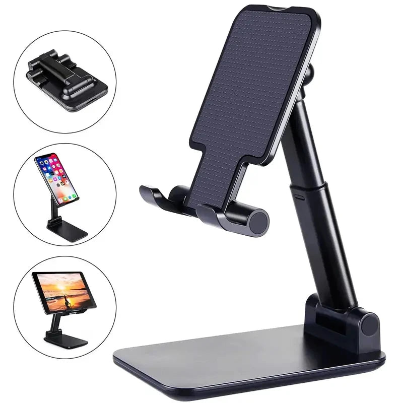Support de téléphone de bureau réglable — universel, tablette, smartphone, multi-appareils