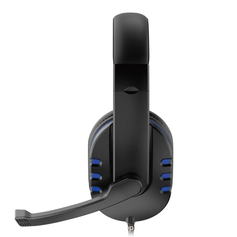 Casque 3.5mm filaire de jeu — écouteurs musique, consoles, PC, chat ordinateur, microphone