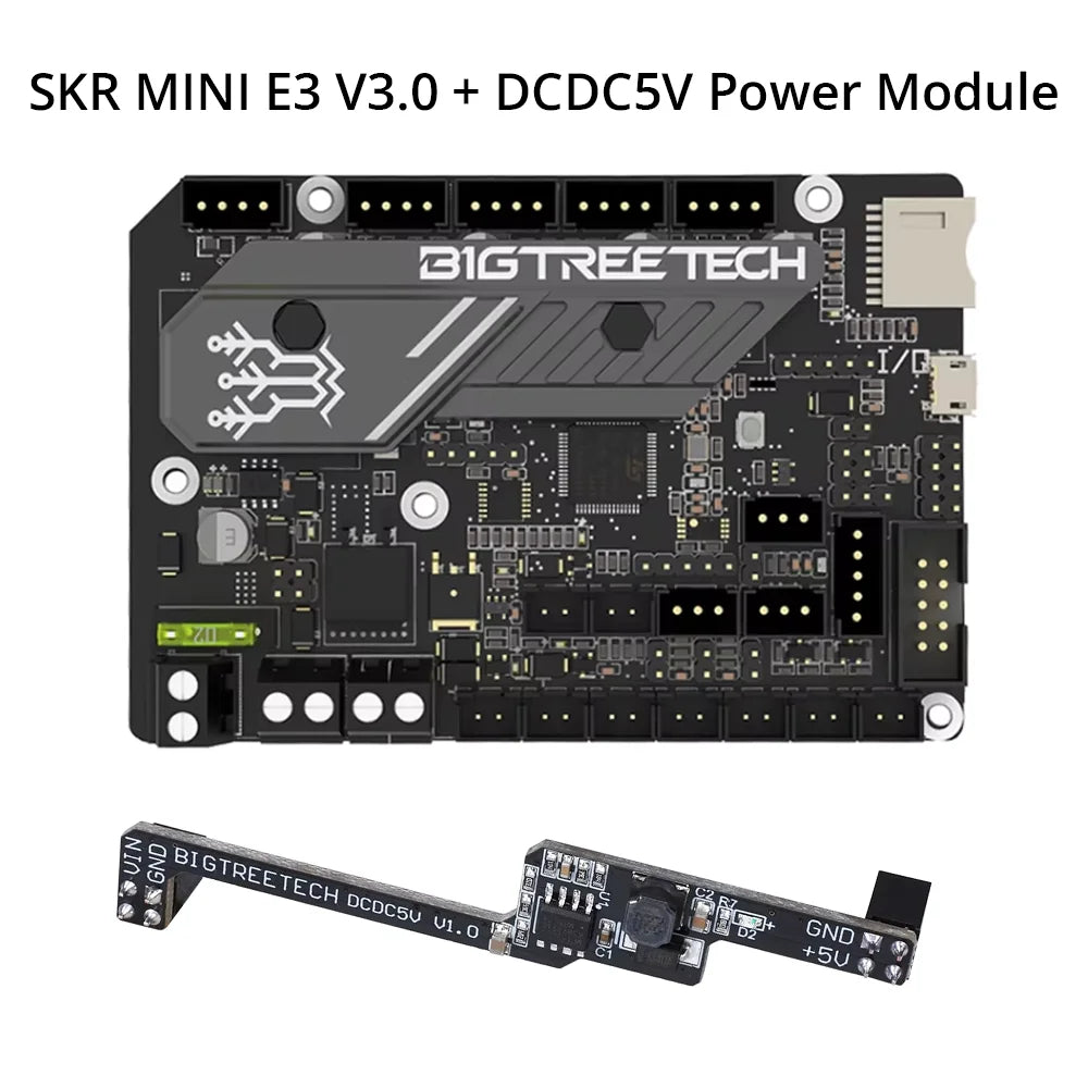 BIGTREETECH BTT SKR Mini E3 V3.0 carte mère avec TMC2209 UART VS SKR 2 carte mère d'imprimante 3D pour Ender 3 Ender 5 Pro CR 10