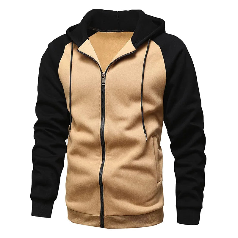 Chaqueta informal para hombre, sudadera con capucha y cremallera con bolsillo, suéter estampado, ropa deportiva, All Elite Wrestling, otoño, invierno, nuevo, 2025