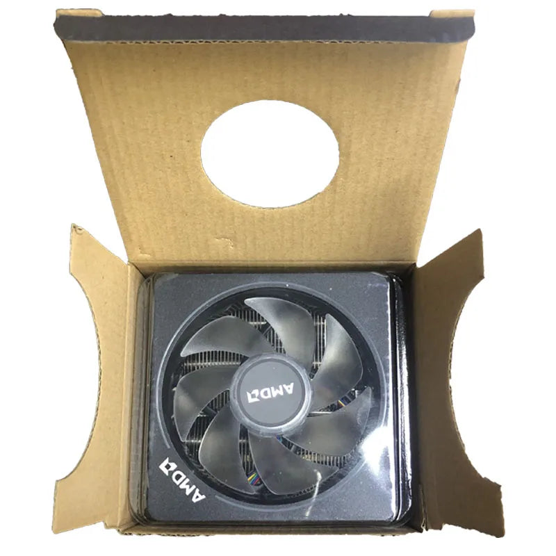 AMD nouveau Ryzen Wraith refroidisseur Wraith prisme ventilateur Original 4 broches peut prendre en charge R3 R5 R7 R9 CPU peut prendre en charge la carte mère AMD