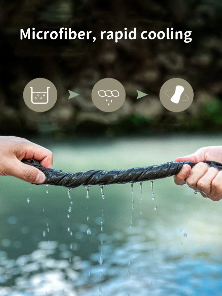 HIKEMAN – serviette d'extérieur à séchage rapide, Portable, pour Camping, randonnée, sport, salle de sport