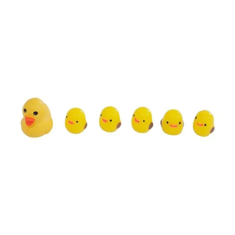 Mini canards mignons, 5 pièces, décoration intérieure de voiture, rétroviseur automatique, ornements de tableau de bord pour femme et homme, cadeau, accessoires de voiture