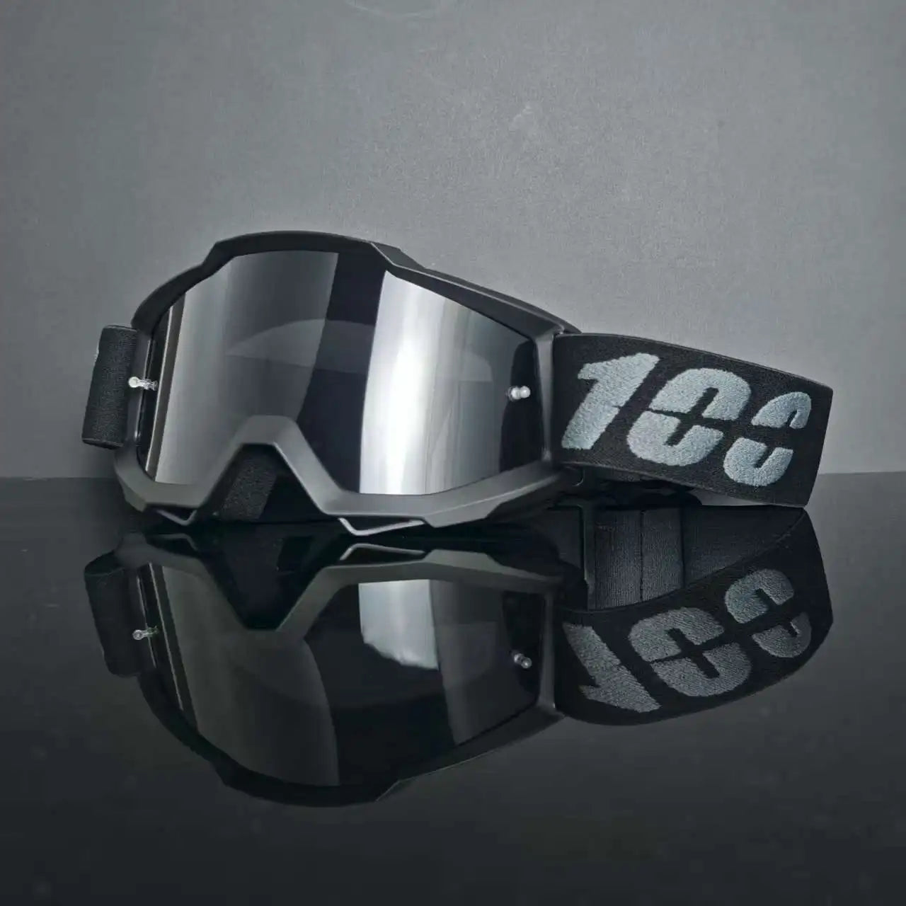 Lunettes Moto Course Anti-Poussière Coupe-Vent — Motocross Cyclisme Ski