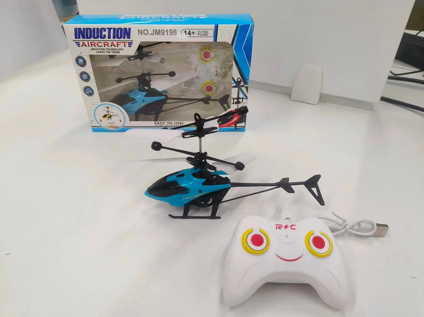 Mini dron RC recargable sin control remoto, helicópteros RC, juguetes de dron, inducción, vuelo estacionario, seguro, resistente a caídas, avión RC