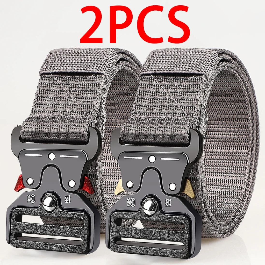 Men's Versatile Tactical Belts – Durable & Adjustable Design – For Outdoor Sports Enthusiasts, Pair with Jeans, for Men and Women