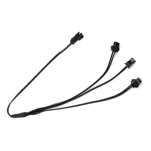 Lámpara LED decorativa para interior de coche, 1M/3M/5M, cableado EL, tira de neón para bricolaje automotriz, luz ambiental flexible, diodo de ambiente de fiesta