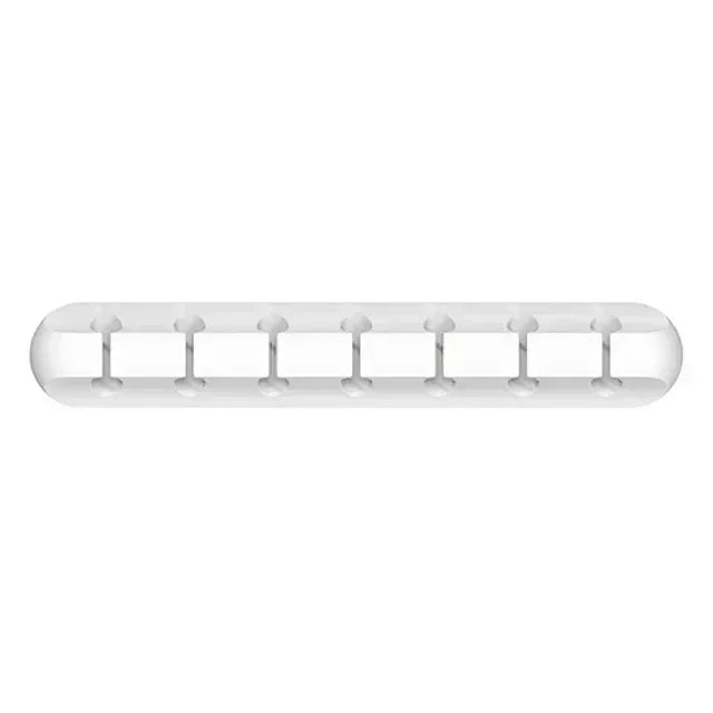 Silicone Cable Wire Organizer, USB Cable Winder, Self-Adhesive Management Clips for Mouse, Keyboard, Headset for iPhone Huawei